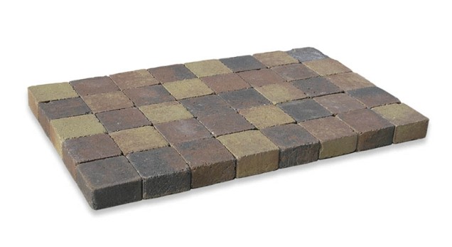 Strakstones brons 42x42x7 cm. ~