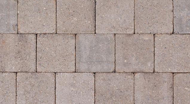 Kobbelstones getrommeld grijs 10,5x10,5x7 cm. ~