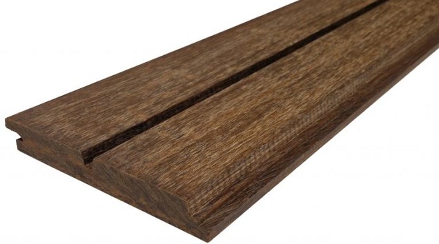 Thermo Bamboe Symphony 60 cladding 1,8x13,9x186 cm. Ongeolied ~