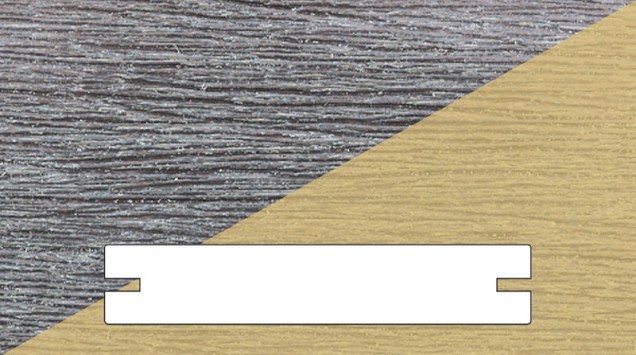 WPC 22,5x138 mm. L=300 cm. Fiberdeck Vintage Lunar Grey - Cedar ~