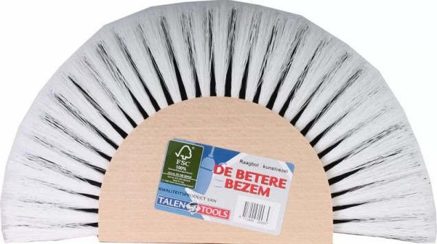 Raagbol kunstvezel haren ~