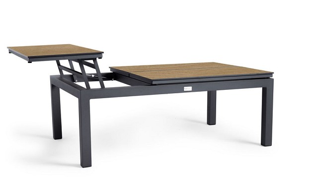Flip-Up Coffee Table Trespa Bergamo Charcoal ~