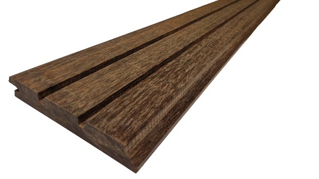 Thermo Bamboe Symphony 40 cladding 1,8x13,9x186 cm. Ongeolied ~