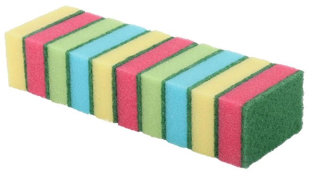 Schuursponsstaaf 10 stuks ~