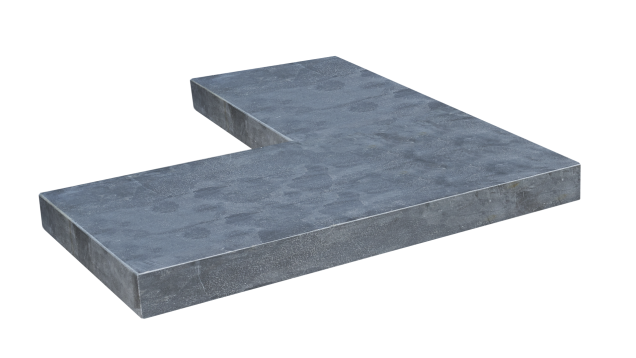Hoek Blue Moon Honed Linea 50-25x50x3 cm ~
