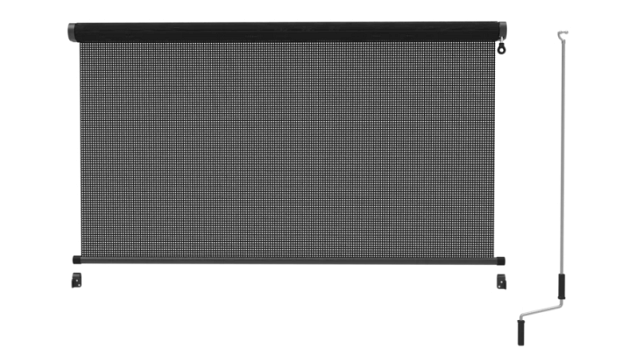 Vento windscherm 50-200 cm breed. Uitrollengte 250 cm. ~