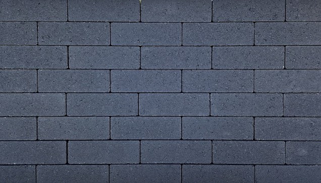 Strakke dikformaat 21x7x8 cm. Antraciet ~