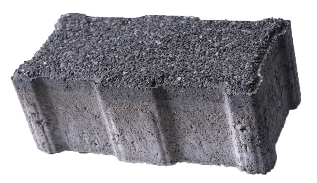 21x10,5x8 drain geoc pr edelwit/grijs 44 st/m² ~