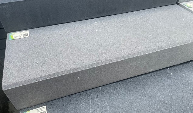 Traptrede Alabama Grey 100x35x15 cm. (donkergrijs) ~