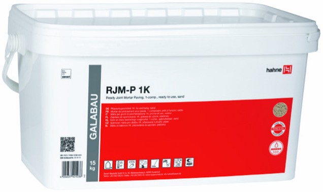Hahne RJM-P Ready Joint Mortar-Paving (grove voeg), steengrijs (15kg emmer) ~