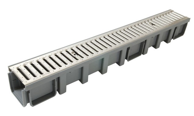 Connecto 100 met RVS sleufrooster klasse A15 - CAN10API ~