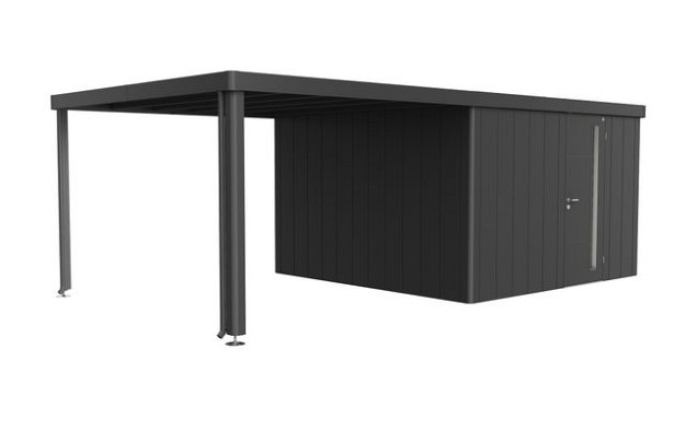 Zijdak voor berging Neo Gr. 4A/4B/4C/4D donkergrijs-metallic ~