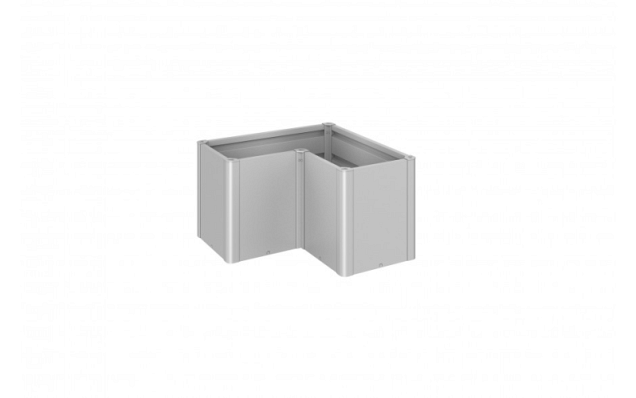 Kweekbed Belvedere MIDI Gr. L100 zilver-metallic ~