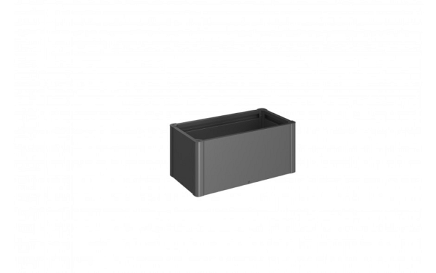 Kweekbed Belvedere MINI Gr. 100 donkergrijs-metallic ~