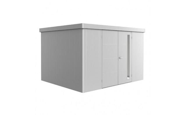 berging Neo 4B dubbele deur, zilver-metallic ~
