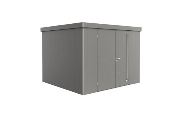 berging Neo 3C dubbele deur, kwartsgrijs-metallic ~