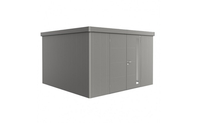 berging Neo 4D dubbele deur, kwartsgrijs-metallic ~
