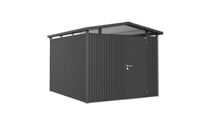 Berging Panorama donkergrijs - enkele deur