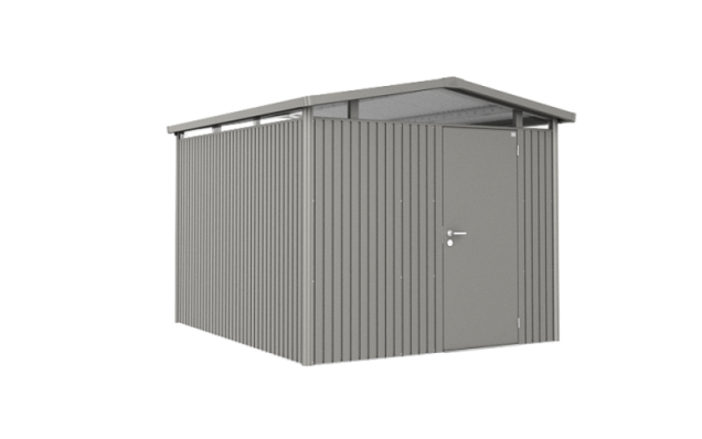 Berging Panorama kwartsgrijs - enkele deur