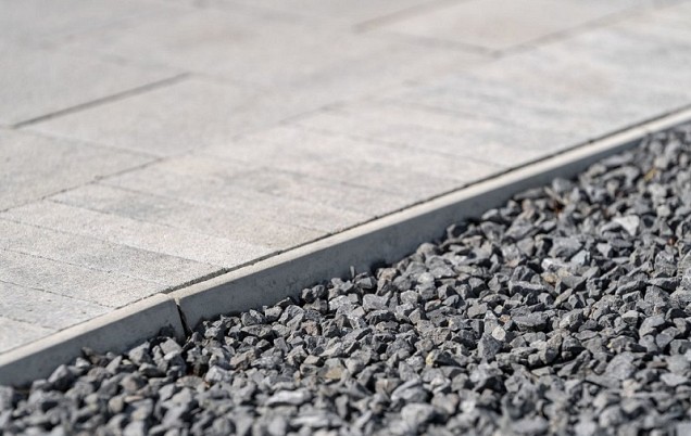 Grasband Discrete grijs 100x20x5 cm. 4,5/4 hd ~