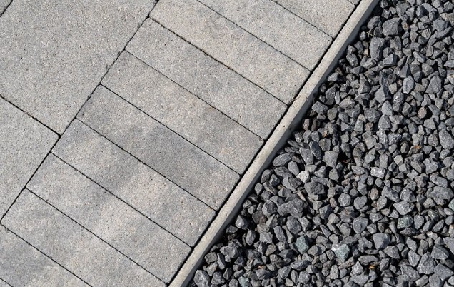 Grasband Discrete grijs 100x20x5 cm. 4,5/4 hd ~