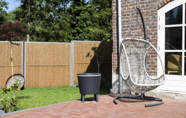 Strained Orange Brown 21x7x6 cm. ZF ~