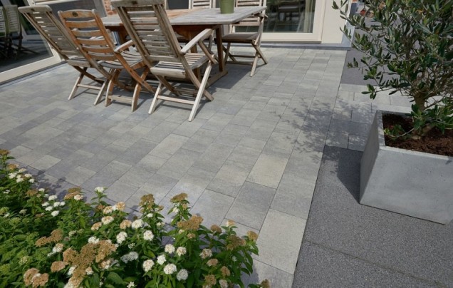 Strained Concrete Grey ZF 30x20x6 cm. ~