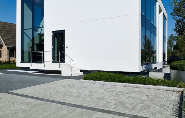 Infiltro Bss 20x20x6 2/2 Grijs Poreus Waterdoorlatend ~