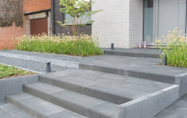Metal Extra Matt Black Traptrede 50x40x15 cm. ZF (uitlopend 2026) ~