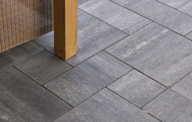 Light Tumbled Gletsjer Grey Wildverband (40x40/40x20/20x20)x6 cm. ~