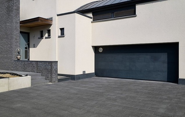 Metal Dark Blue Glitter 40x30x6 cm. MF (uitlopend 2025) ~