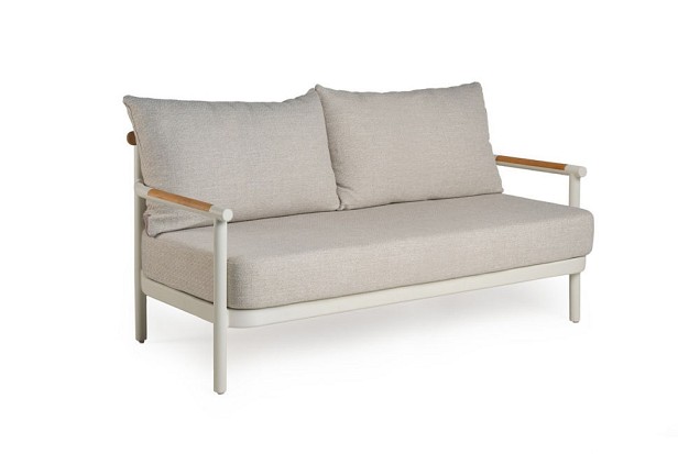 Hiuri Lounge 3-Seater Creme White ~