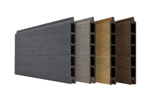 WPC Premium fence board Dark Grey 21x160 mm. (wb150) L-178 cm. ~