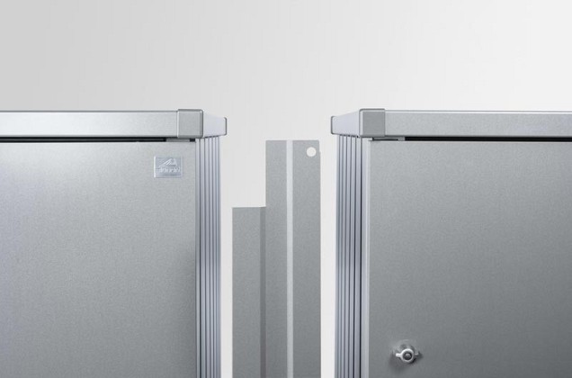 Verbindingselement voor 2 Stk. Alexkwartsgrijs metallic ~