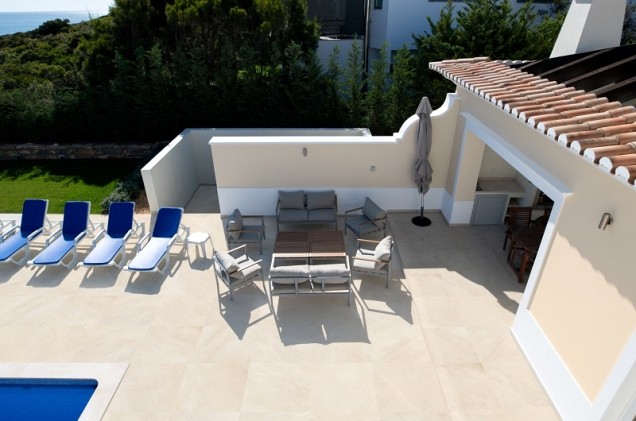 Keramische tegel Triagres 3.0 Ocean Black Sand 60x60x3 ~