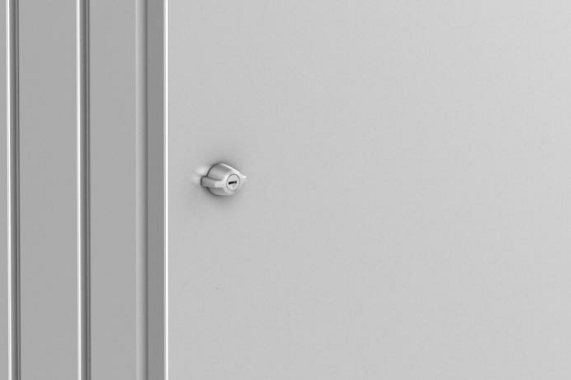 Zelfde cilindersloten voor ContainerBoxAlex2 Stk (4,4x3,1x2,5 cm) ~