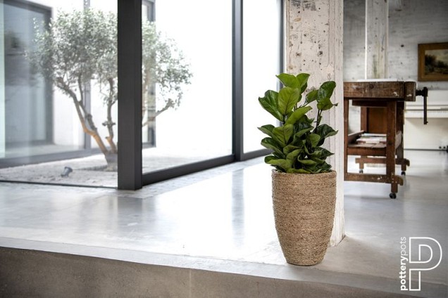 Pottery Pots plantenbak Ben M Straw Grass ø30x41 cm ~