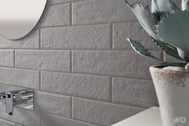 Bricklane Total Grey 30,5x7,5x0,9 cm. (uitlopend) OP=OP ~