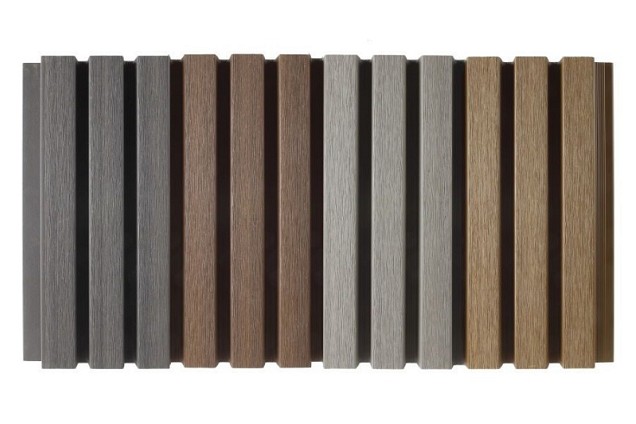 WPC WEO35 Cladding Teak 3,3x17x290 cm. D Klasse (wb 14 cm.) ~