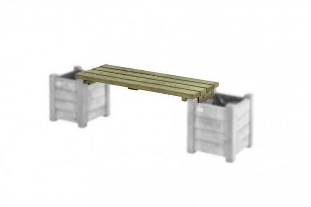 Losse zitting 120cm, gebruiken met bloembak Horst, 35mm ~