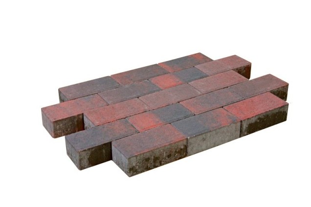 Basic BKK rood-zwart 21x10,5x8 cm. ~