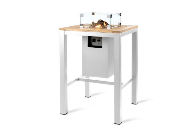 Bartafel Vierkant wit (incl. SR1801BI, SR44BIGS) ~
