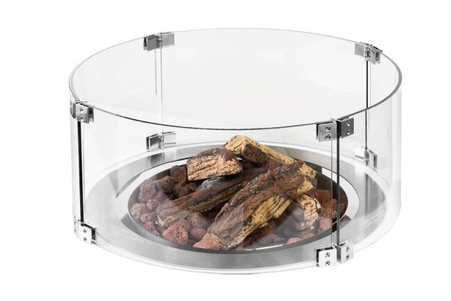 Losse Inbouwbrander rond groot ~