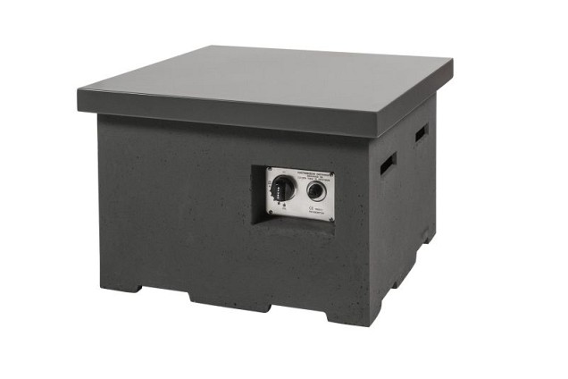 Deksel Cocoon Table Vierkant Klein Antraciet 65x65x5cm~