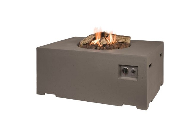 Rechthoek taupe 107x80x46cm~