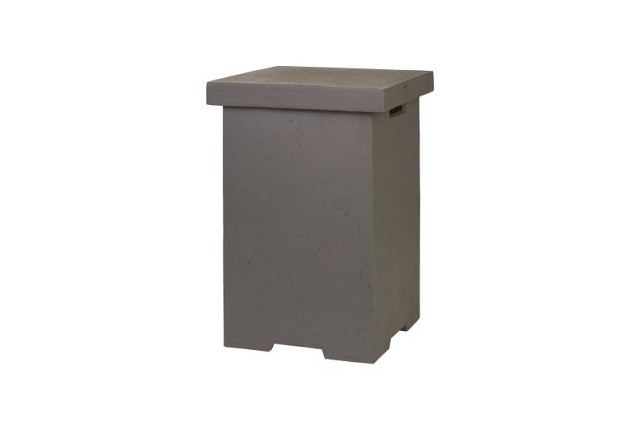 Enclosure (Bijzettafel) LPG Tank antraciet 41x41x62cm SHOWMODEL