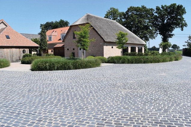 Courtstone boordsteen Belgian Blue 20x50x8 cm. ~