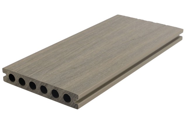 WPC 22,5x138 mm. L=300 cm. Fiberdeck Premium RHK Light Grey ~