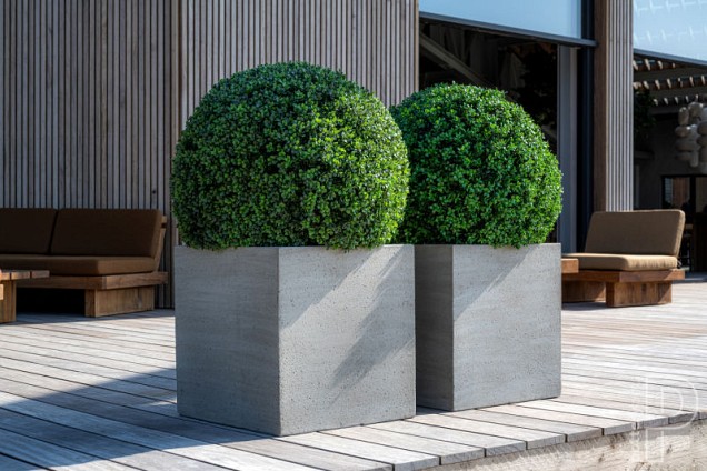 Pottery Pots kunstplant Boxwood Round S Green ø52x52 cm ~