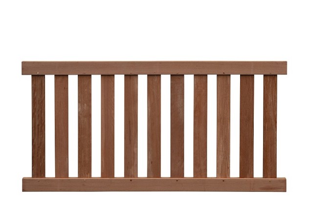 Keruing Premium massief hek 21 90x180 cm. ~